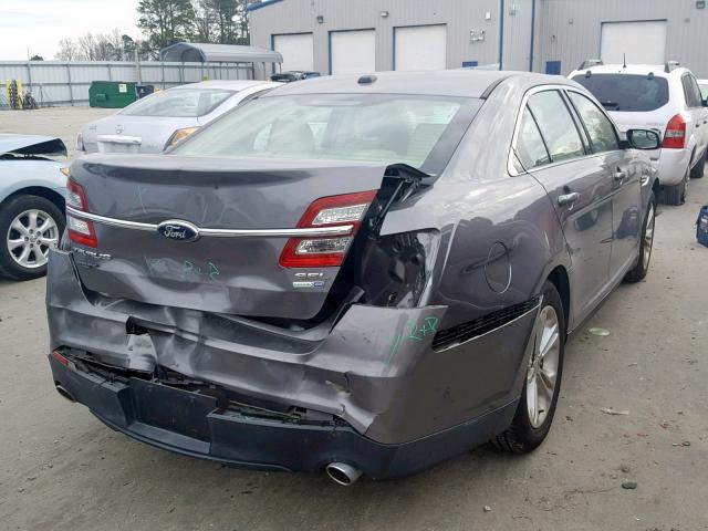 1FAHP2H88EG138412 - 2014 FORD TAURUS SEL GRAY photo 4