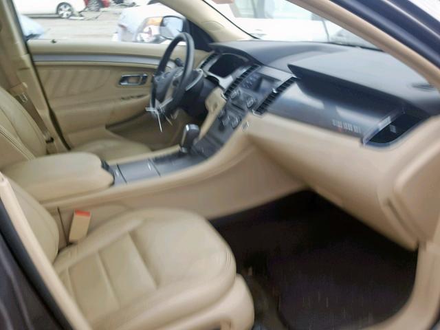 1FAHP2H88EG138412 - 2014 FORD TAURUS SEL GRAY photo 5