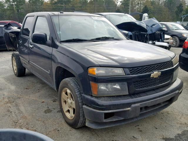 1GCCS13E498116885 - 2009 CHEVROLET COLORADO BLACK photo 1