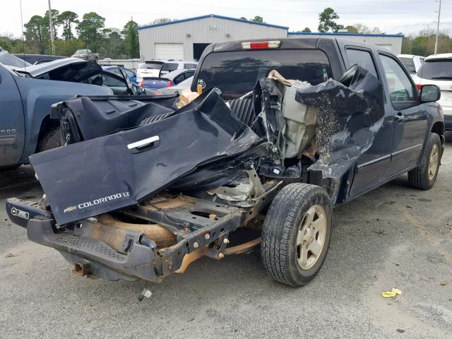 1GCCS13E498116885 - 2009 CHEVROLET COLORADO BLACK photo 4