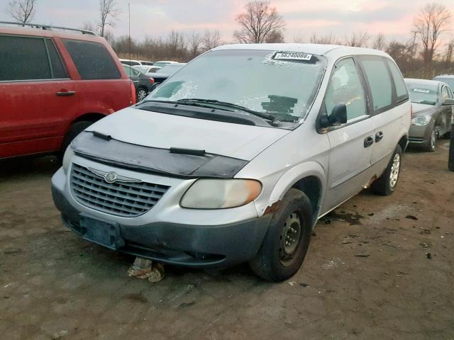 1C4GJ25311B251514 - 2001 CHRYSLER VOYAGER SILVER photo 2