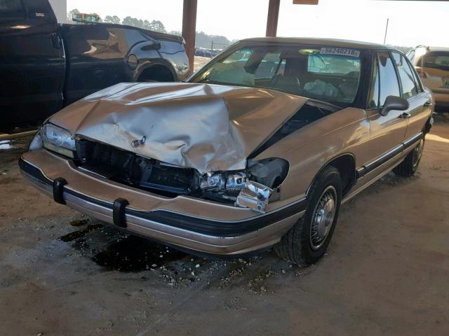 1G4HR52L3SH465868 - 1995 BUICK LESABRE LI GOLD photo 2