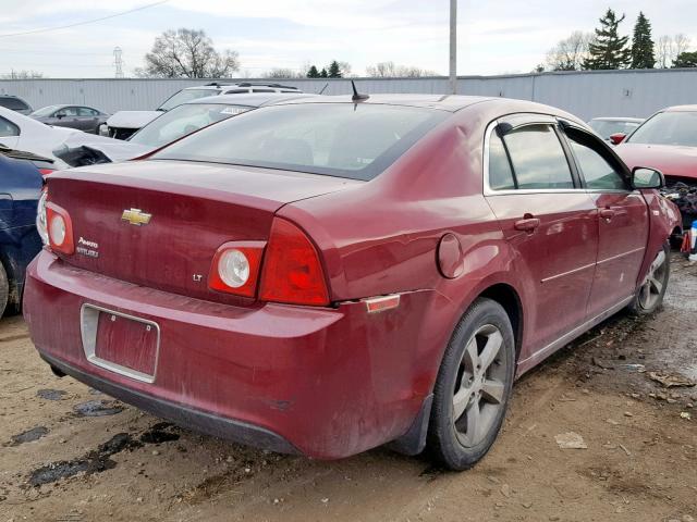 1G1ZJ57B08F275250 - 2008 CHEVROLET MALIBU 2LT BURGUNDY photo 4