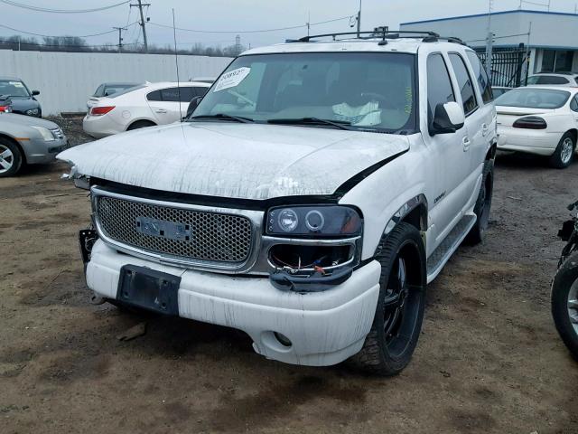 1GKEK63U42J288477 - 2002 GMC DENALI WHITE photo 2