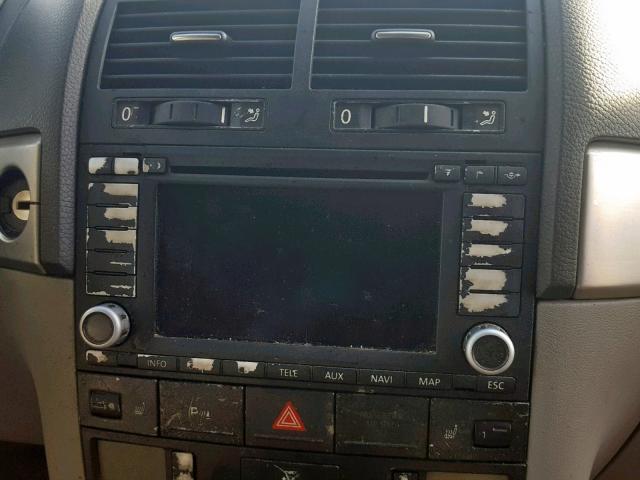 WVGBC77L84D048560 - 2004 VOLKSWAGEN TOUAREG 3. GRAY photo 9