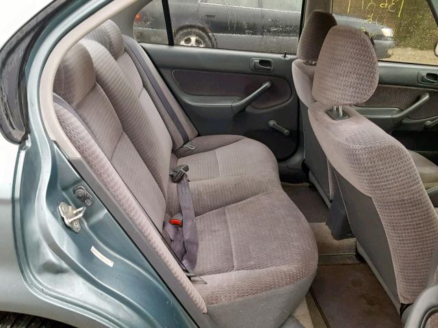 2HGEJ6614YH531524 - 2000 HONDA CIVIC BASE Mavi foto 6