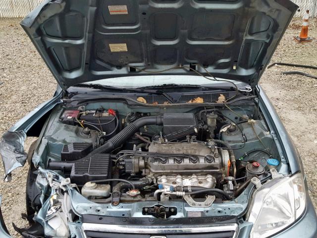 2HGEJ6614YH531524 - 2000 HONDA CIVIC BASE Mavi foto 7