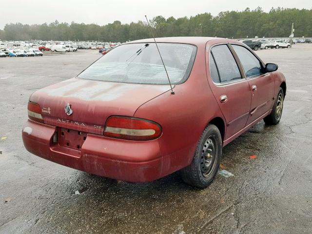 1N4BU31D1TC127896 - 1996 NISSAN ALTIMA XE MAROON photo 4