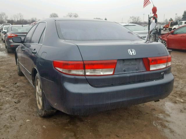 1HGCM56603A041383 - 2003 HONDA ACCORD EX CHARCOAL photo 3