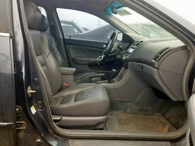 1HGCM56603A041383 - 2003 HONDA ACCORD EX CHARCOAL photo 5