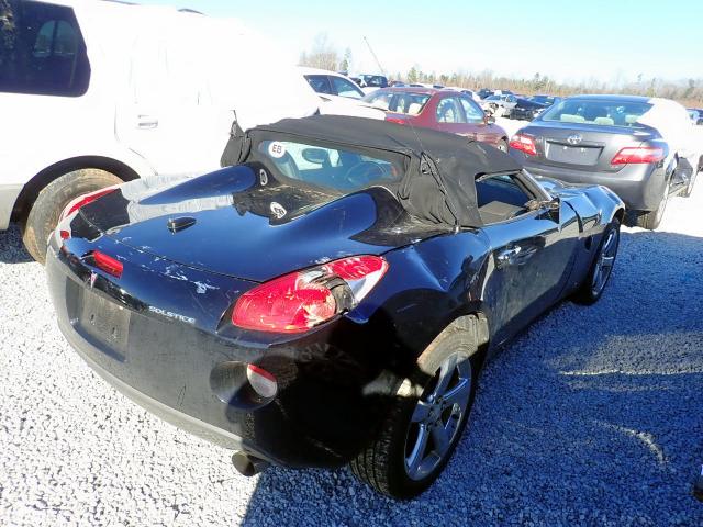 1G2MB35B67Y108159 - 2007 PONTIAC SOLSTICE BLACK photo 4