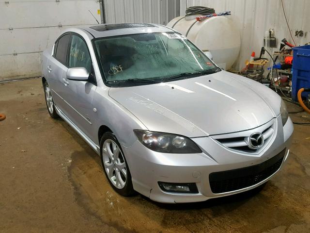 JM1BK324581864455 - 2008 MAZDA 3 S SILVER photo 1