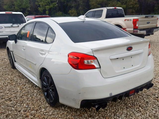 JF1VA1B64H9808164 - 2017 SUBARU WRX WHITE photo 3