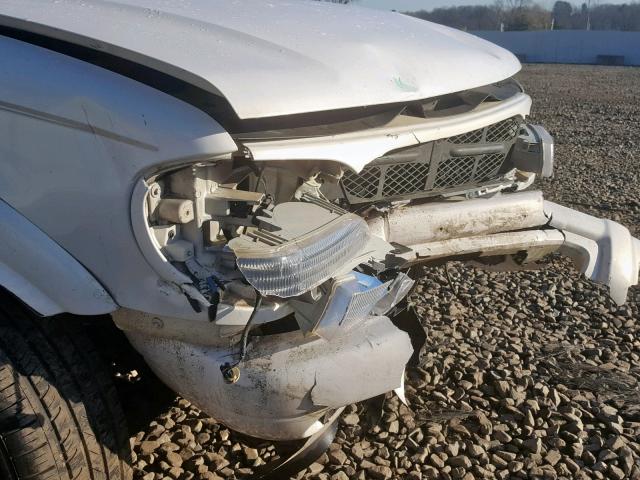 1FMDU75E1YZB61978 - 2000 FORD EXPLORER L WHITE photo 9