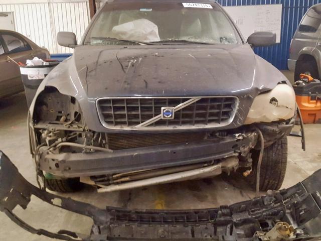 YV1CZ91H941080078 - 2004 VOLVO XC90 T6 BLUE photo 7