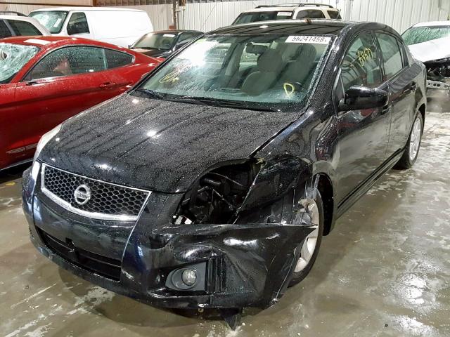 3N1AB6AP1BL652101 - 2011 NISSAN SENTRA 2.0 BLACK photo 2