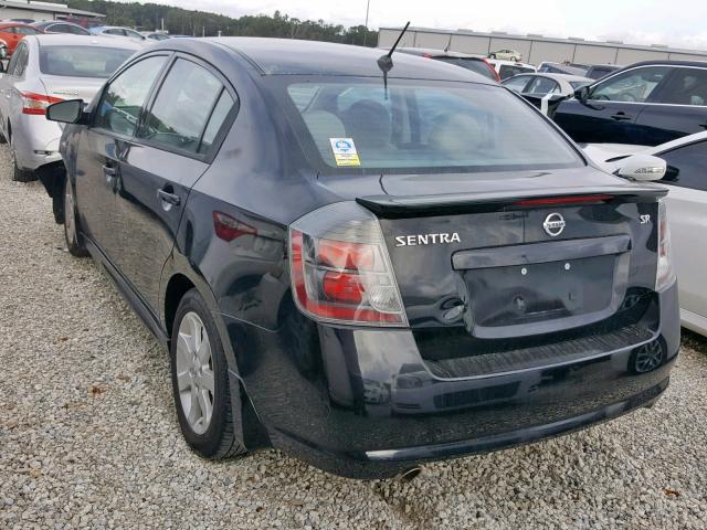 3N1AB6AP1BL652101 - 2011 NISSAN SENTRA 2.0 BLACK photo 3