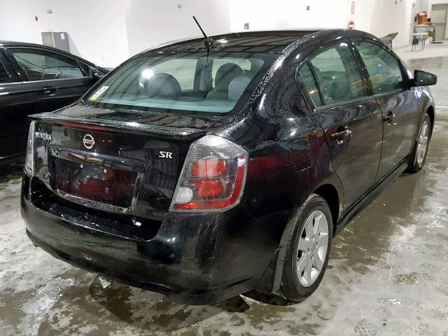 3N1AB6AP1BL652101 - 2011 NISSAN SENTRA 2.0 BLACK photo 4