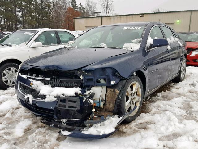 1G1ZH57B594162340 - 2009 CHEVROLET MALIBU 1LT 蓝色 照片 2