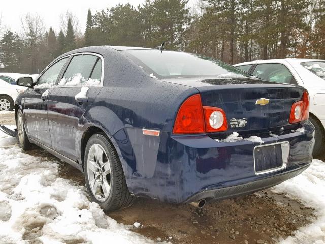 1G1ZH57B594162340 - 2009 CHEVROLET MALIBU 1LT 蓝色 照片 3
