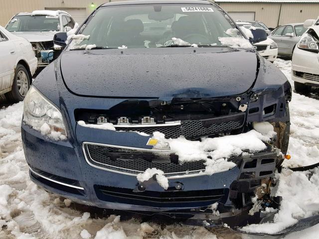 1G1ZH57B594162340 - 2009 CHEVROLET MALIBU 1LT 蓝色 照片 9
