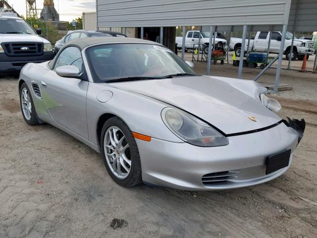 WP0CA29823U624555 - 2003 PORSCHE BOXSTER SILVER photo 1