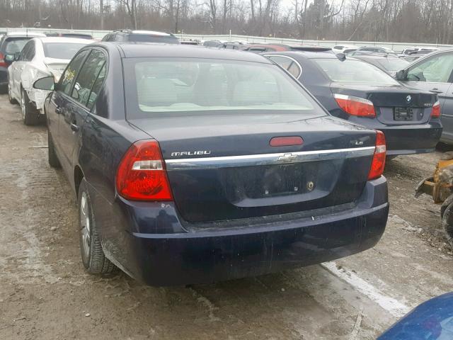 1G1ZS51F56F151299 - 2006 CHEVROLET MALIBU LS Qara foto 3