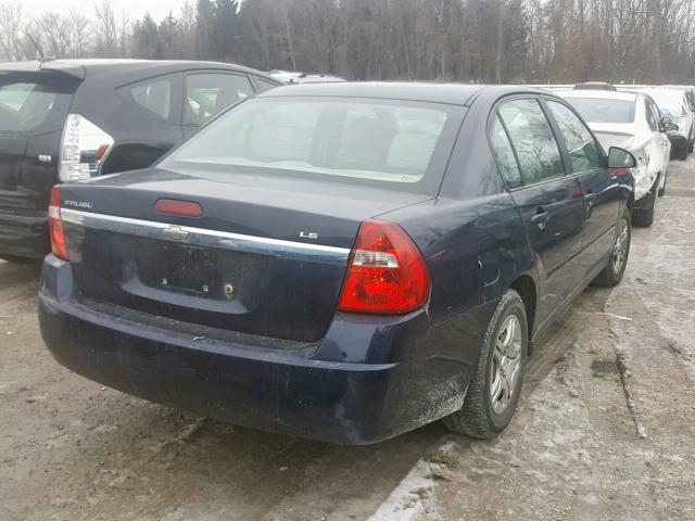 1G1ZS51F56F151299 - 2006 CHEVROLET MALIBU LS Qara foto 4