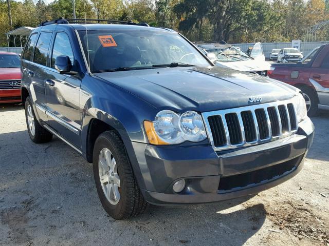 1J8HR58N98C191166 - 2008 JEEP GRAND CHER BLUE photo 1