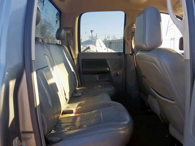 1D7KS28D77J577785 - 2007 DODGE RAM 2500 S GRAY photo 6