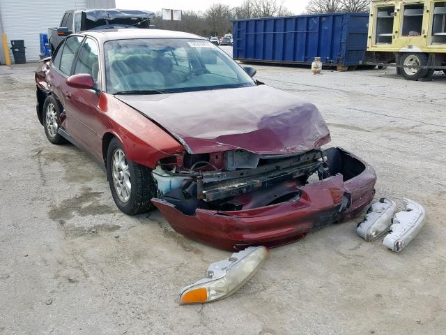 1G3WH52H8YF277717 - 2000 OLDSMOBILE INTRIGUE G RED photo 1