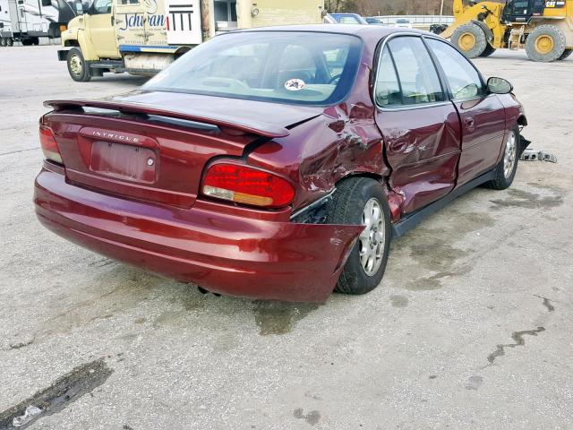 1G3WH52H8YF277717 - 2000 OLDSMOBILE INTRIGUE G RED photo 4