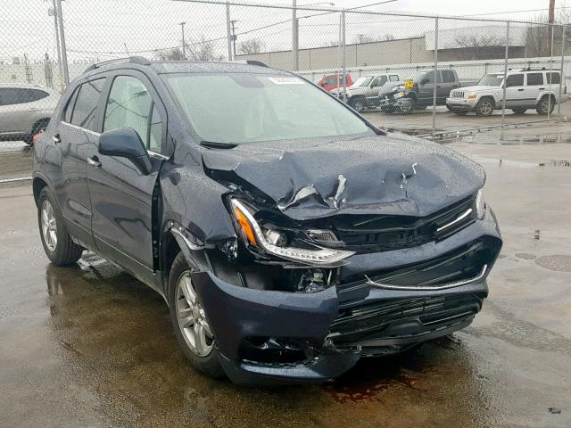 3GNCJLSB2JL368265 - 2018 CHEVROLET TRAX 1LT GRAY photo 1