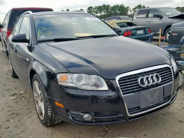 WAUKF78E57A027146 - 2007 AUDI A4 2.0T AV BLACK photo 1