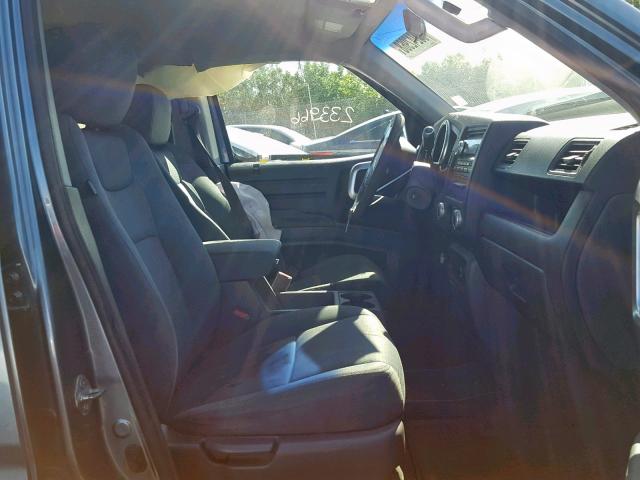 2HJYK16368H508139 - 2008 HONDA RIDGELINE BLUE photo 5