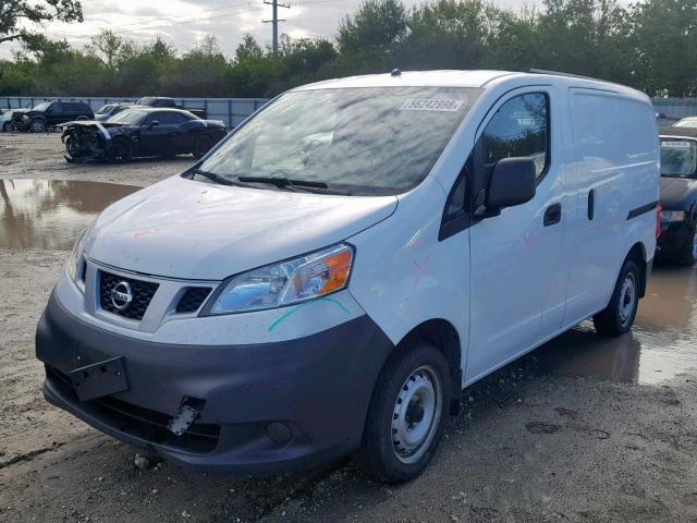 3N6CM0KN5FK697030 - 2015 NISSAN NV200 2.5S WHITE photo 2