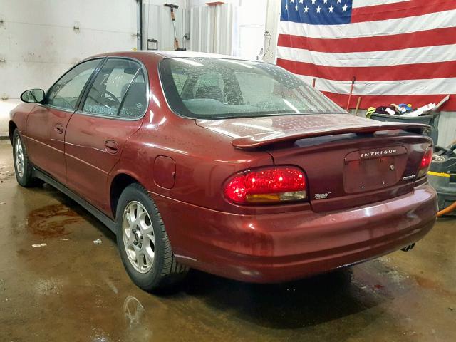 1G3WH52H61F273087 - 2001 OLDSMOBILE INTRIGUE G RED photo 3
