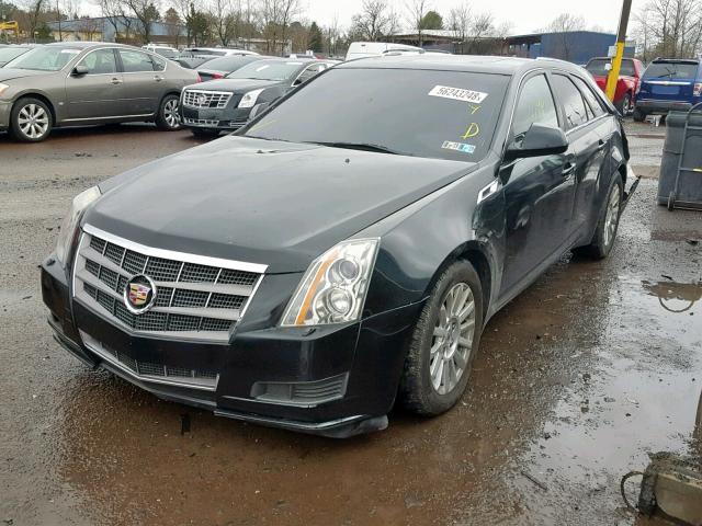 1G6DG8EY1B0165815 - 2011 CADILLAC CTS LUXURY BLACK photo 2