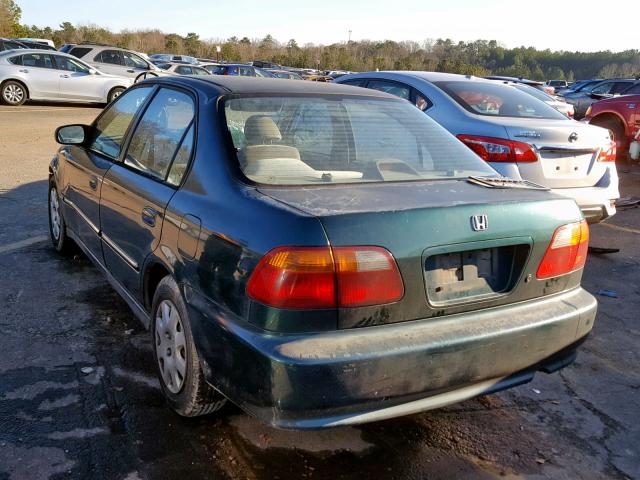 2HGEJ6613YH602938 - 2000 HONDA CIVIC BASE Yaşıl foto 3