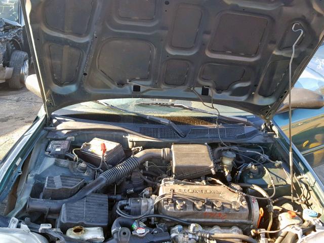 2HGEJ6613YH602938 - 2000 HONDA CIVIC BASE Yaşıl foto 7