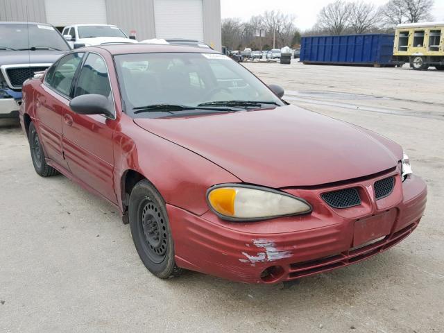 1G2NF52F42C277873 - 2002 PONTIAC GRAND AM S MAROON photo 1