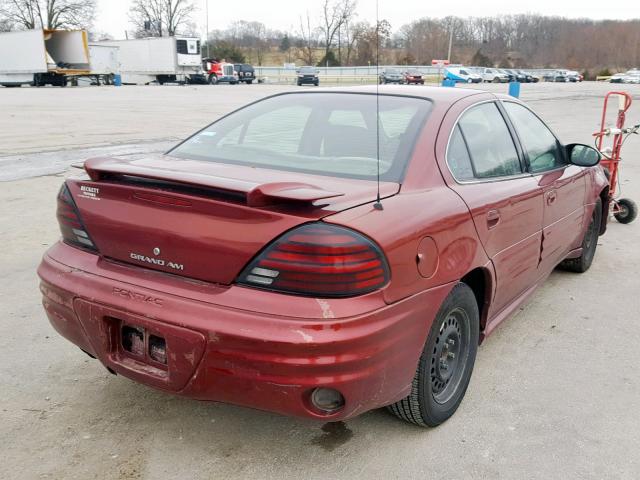 1G2NF52F42C277873 - 2002 PONTIAC GRAND AM S MAROON photo 4