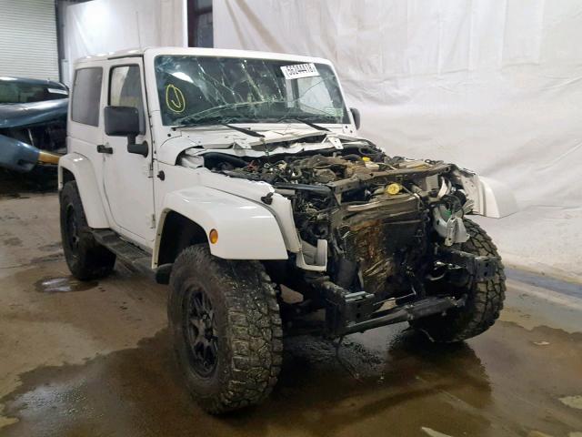 1C4AJWBG4HL658297 - 2017 JEEP WRANGLER S WHITE photo 1