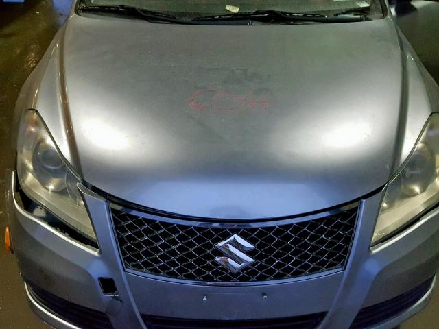 JS2RF9A17B6110387 - 2011 SUZUKI KIZASHI S GRAY photo 7