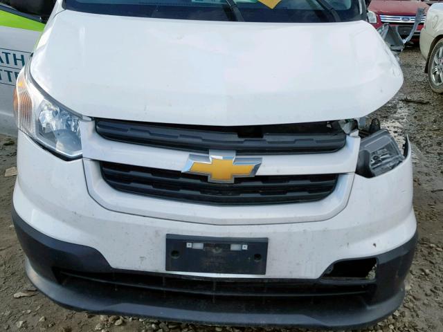 3N63M0ZN5HK700047 - 2017 CHEVROLET CITY EXPRE WHITE photo 7