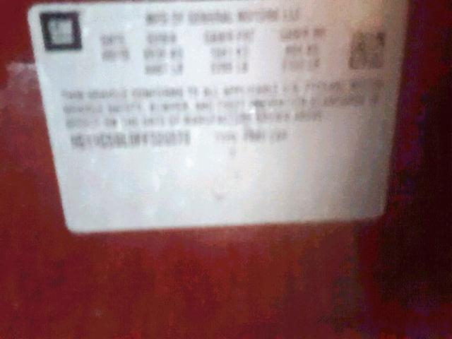 1G11C5SL0FF320370 - 2015 CHEVROLET MALIBU 1LT 栗色 照片 10