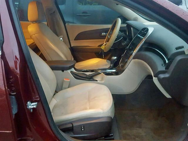 1G11C5SL0FF320370 - 2015 CHEVROLET MALIBU 1LT 栗色 照片 5