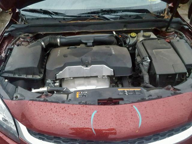 1G11C5SL0FF320370 - 2015 CHEVROLET MALIBU 1LT 栗色 照片 7