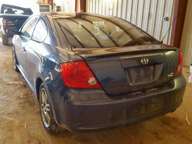 JTKDE177850011145 - 2005 TOYOTA SCION TC ნაცრისფერი ფოტო 3