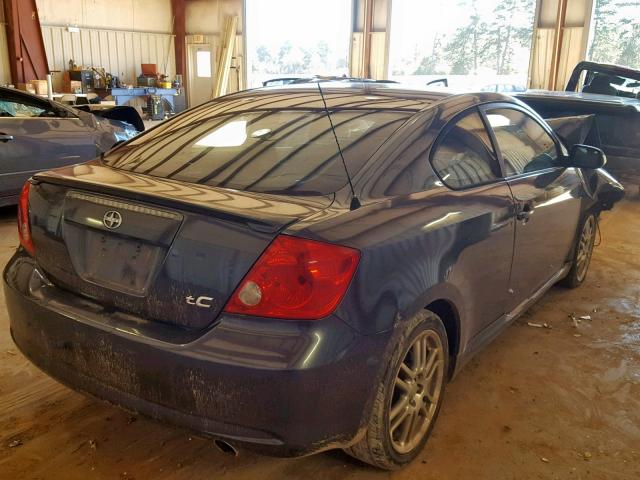 JTKDE177850011145 - 2005 TOYOTA SCION TC ნაცრისფერი ფოტო 4